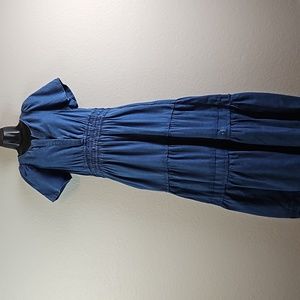 Anthropologie Denim Somerset Dress